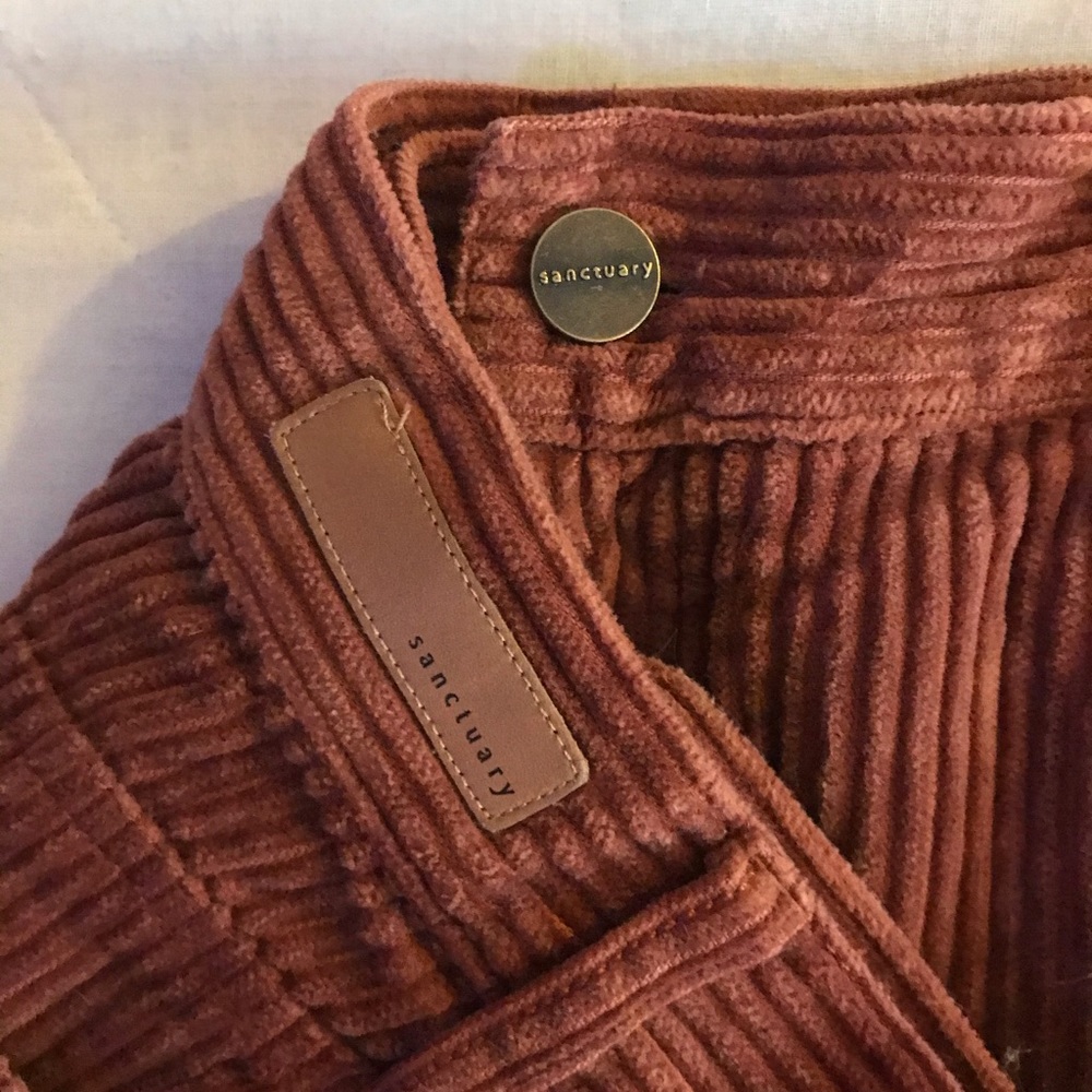 Corduroy Mini Skirt